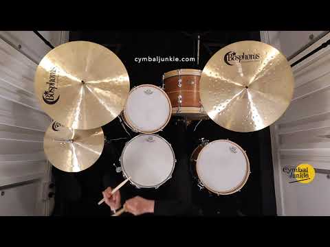 Bosphorus Cymbals 10" Syncopation Series Medium Hi-Hats (Pair) image 4