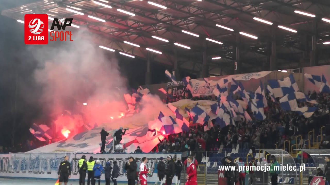 Stal Mielec - Zagłębie Sosnowiec [OPRAWA, WIDEO]