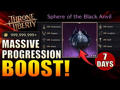 Throne & Liberty - How to get Black Anvil Weapon in 7 Days (no dwarf farming) Easy and Fast Methods!