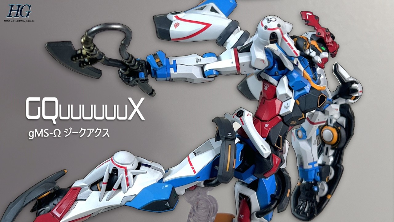 HG GQuuuuuuX - Gunpla Customization Full [Mobile Suit Gundam GQuuuuuuX]