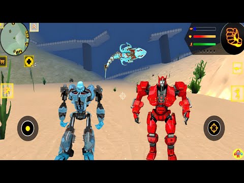 Süper Kahraman Robot Köpekbalığı - Robot Shark 2 by Naxeex #16 - Android Gameplay