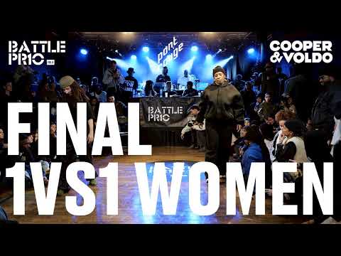 ERINE VS SHANAYA - 1VS1 Hip-hop final women - Battle PR10