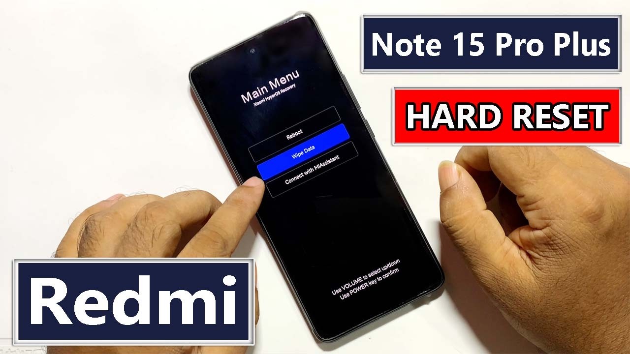 Redmi Note 15 Pro Plus 5G Recovery Mode Hard Reset | Forgot Password? Redmi Note 15 Pro Plus 5G
