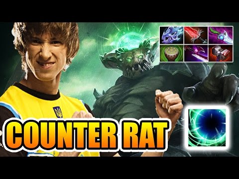 Dendi Dota 2 - Use Underlord To Counter Antimage Rat