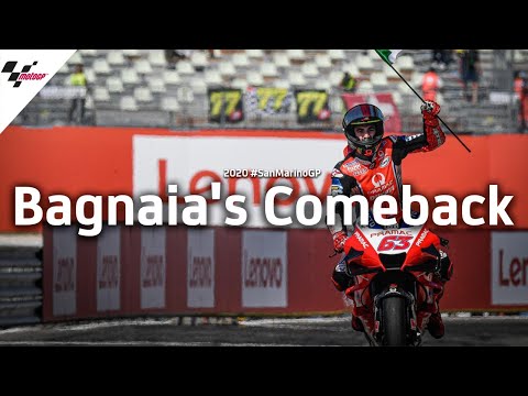 MotoGP サンマリノGP 2位に入ったフランセスコ・バグワイア(プラマックレーシング)が大活躍するレース名場面にフォーカスしたハイライト映像