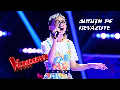 Paulina Popa  | "Dance Monkey" | Audiții pe Nevăzute | Vocea României | Sezonul 13