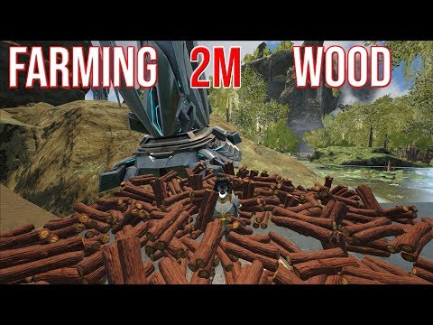 So Today I Farmed 2 MILLION WOOD - ARK 4-MAN MTS PVP S3#6