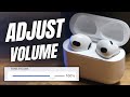 How To Adjust Airpods Notification Volume On IPhone 2024 Lower Maximize Notification Announcements