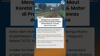 Download lagu MENGERIKAN! Kereta Bangunkarta TABRAK Mobil dan Motor di Prambanan: 3 Tewas 4 Luka mp3 Download lagu MENGERIKAN! Kereta Bangunkarta TABRAK Mobil dan Motor di Prambanan: 3 Tewas 4 Luka mp3