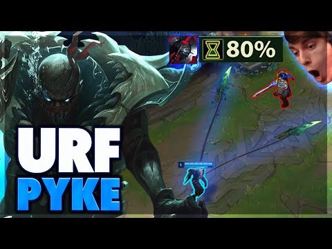 MOST BROKEN URF CHAMP EVER | URF PYKE FULL GAMEPLAY - BunnyFuFuu