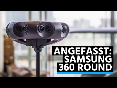 Samsung 360 Round: Blick auf die Profi-VR-Kamera