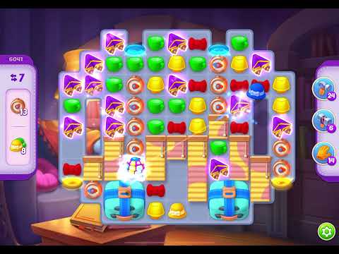 HomeScapes Level 6041 no boosters (13 moves)