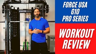 Force USA G10 PRO SERIES Workout Review- Does This Plate Loaded Trainer Measure Up?