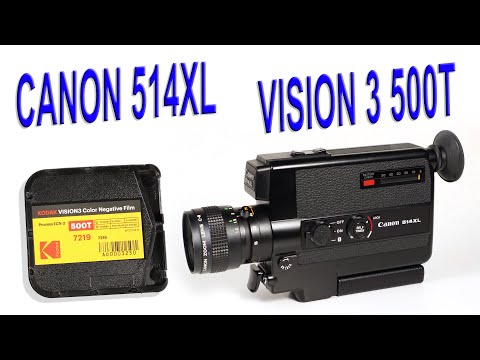 Canon 514XL & Kodak Vision 3 500T Super 8 | Will it Overexpose? | Latitude Test | Filmboy24