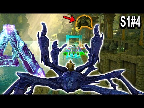 🐢 ARK KARKINOS TURTLE THROW EVENT!! Giant Crab Turtle Throwing!! Ark Aberration Gameplay Ep4