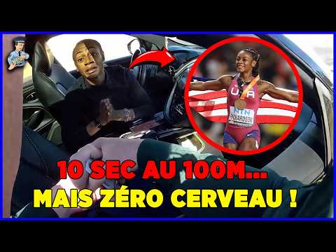 THE FALL: The "Queen of Sprint" thinks she can get away with anything when facing the cop... The ...