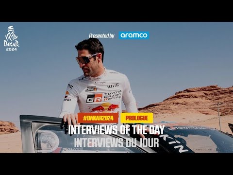 Interview of the day presented by Aramco - Prologue  - #Dakar2024