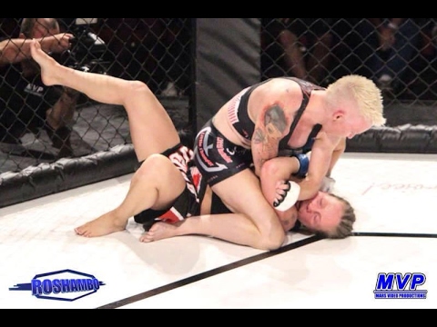 Shauna Carew Vs Sarah Lagerstrom Roshambo Pinweight Title February 2014