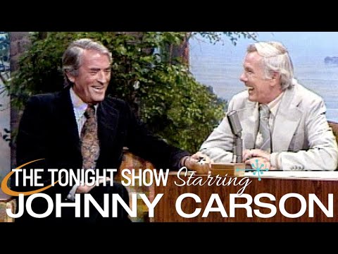 Gregory Peck Makes His First Appearance | Carson Tonight Show
