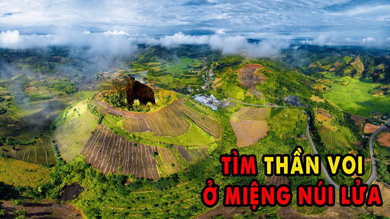 Đi tìm Thần Voi Tây Nguyên ở Miệng Núi Lửa Nâm Kar | DakLand 3