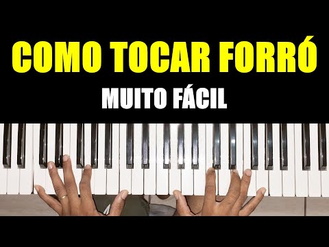 COMO TOCAR FORRÓ NO TECLADO - a forma mais fácil de fazer