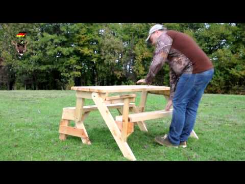 Klappbare Gartentisch mit Holzbank Sitzbank Massiv ausziehbar