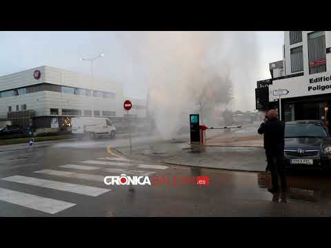 ▶GÉISER◀ de agua en el Polígono de Son Castelló