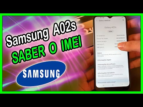 Como saber o imei do seu Samsung A02, A02S, M02 E M02S