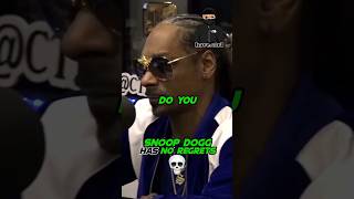 Snoop Dogg Has No Regrets 💀
