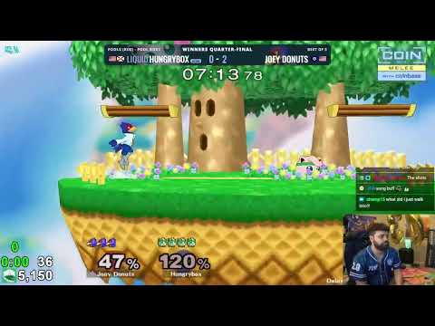 COINBOX #66 Hungrybox vs Joey Donuts (Falco)
