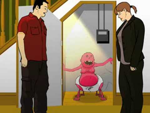 The Unlucky Estate Agent : animated short : MrWeebl