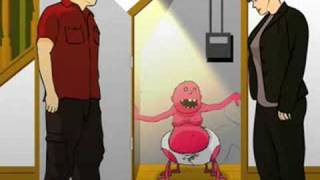 The Unlucky Estate Agent : animated short : MrWeebl