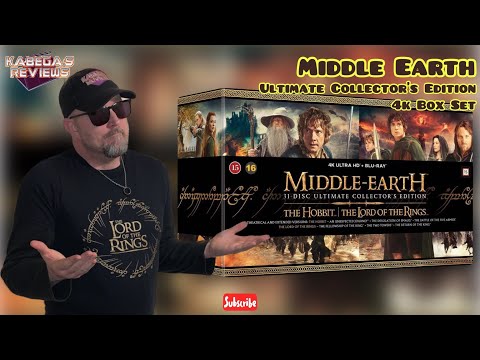 Middle Earth Ultimate Collectors Edition 4K Box Set (2023) #Unboxing and #Review #LordOfTheRings