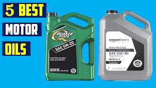 ✅Best Motor Oils In 2024 |Top 5 Best Motor Oils Of 2024 - Reviews