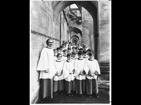 Ivan Sharpe (Head Chorister at Winchester) interviewed on 'Songs of Praise' October 28th 1979.