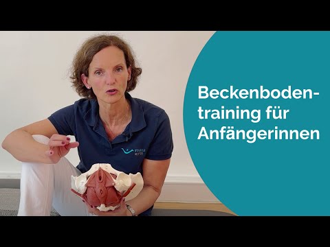 Beckenbodentraining für Frauen (Anfängerinnen) im Liegen
