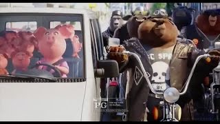 SING Moive Trailer Mini Spot #1 - Eye Of The Tiger It Here With Bear Gangster