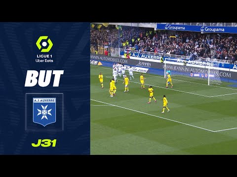 But Jubal ROCHA MENDES JUNIOR (5' - AJA) AJ AUXERRE - FC NANTES (2-1) 22/23