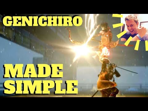 Sekiro - Genichiro Ashina Made Simple (Way of Tomoe, Ashina Castle Dojo)