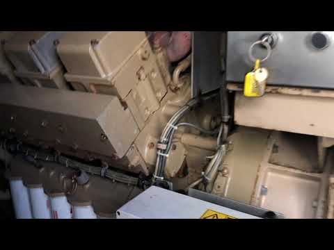 Cummins KTA 50 G1 Stamford 1250 kVA Supersilent generatorset in 20 ft container 2