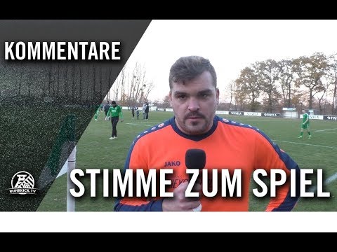 Die Stimmen zum Spiel | TuS 1910 Wiescherhöfen - FC Frohlinde (15. Spieltag, Landesliga Staffel 3)