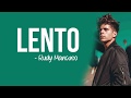 Rudy Mancuso - Lento [Full HD] lyrics
