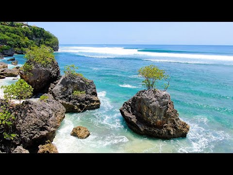Bali Beaches: 3 Hours of Indonesia Beach Scenery with Drone Footage