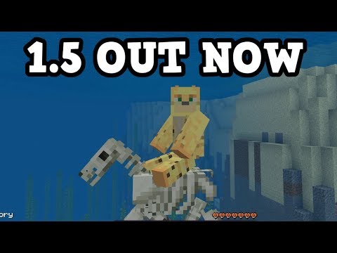 Minecraft Xbox / PE 1.5 Update OUT NOW – w/ Underwater Horses