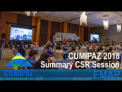 CUMIPAZ 2018 - Summary CSR Session | GEAP