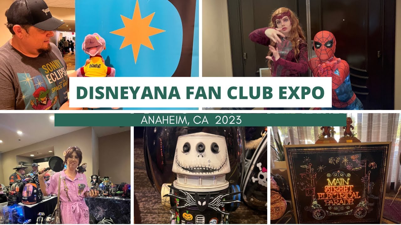 Disneyana Fan Club (DFC) Expo Fall 2023: Cosplay Collectibles & More Disneyland Disney