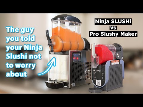 Ninja SLUSHi vs Commercial Slushy Machine - Who Will Win?