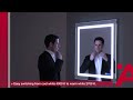 Miniatura vídeo do produto Espelho Multidimensional com luz som e desembaçador 900 x 900mm