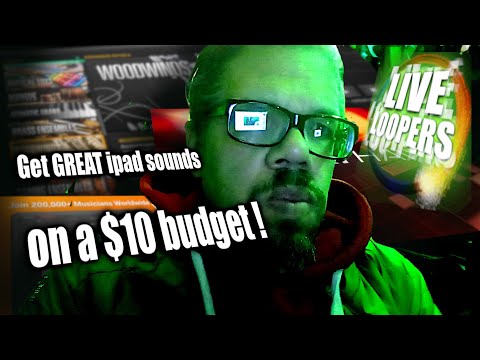 Get Great Ipad Sounds for $10 !   Mobile Music Production on a Budget.
