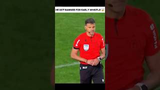 Download lagu When Refree got banned for Early whistle 😨.      #football  #laliga #shorts mp3